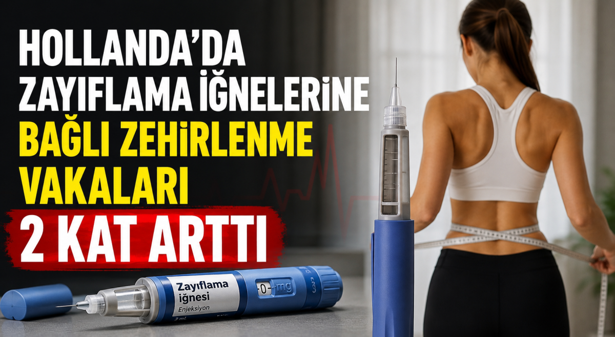 Hollanda'da zayıflama iğnelerine bağlı zehirlenme vakaları 2 kat arttı