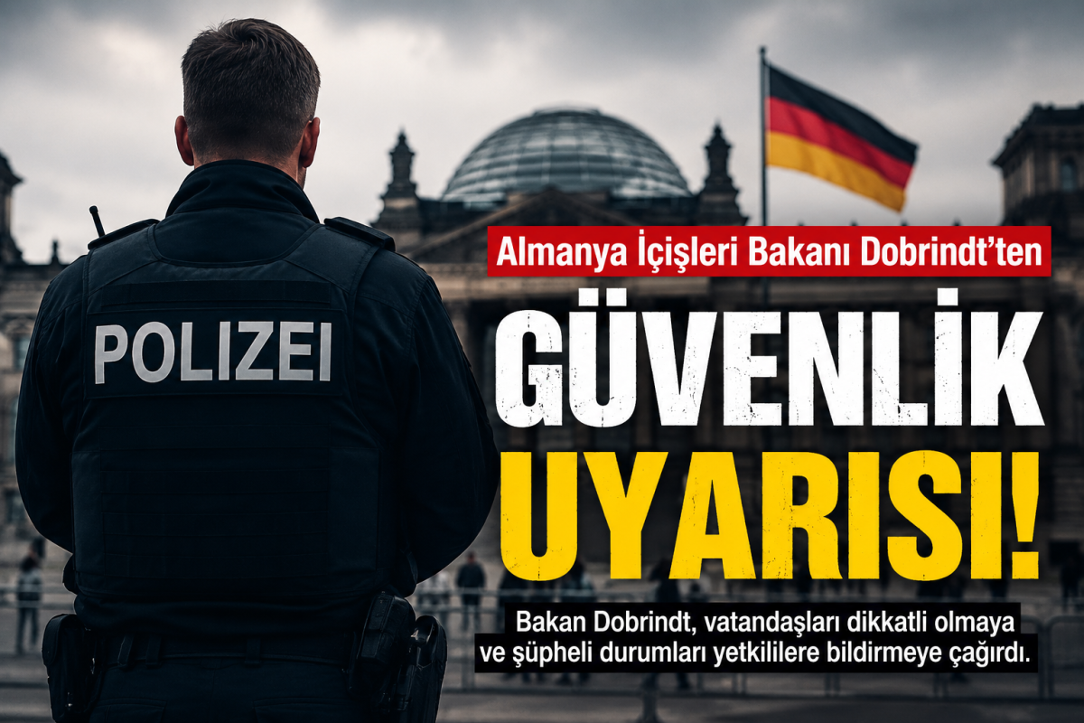 Almanya İçişleri Bakanı Dobrindt'den güvenlik uyarısı