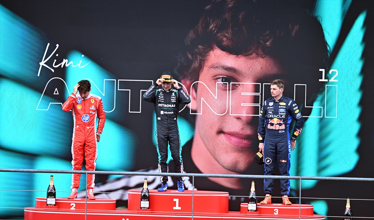 Formula 1'de sezonun 10. yarışı Belçika Grand Prix'sini Kimi Antonelli kazandı