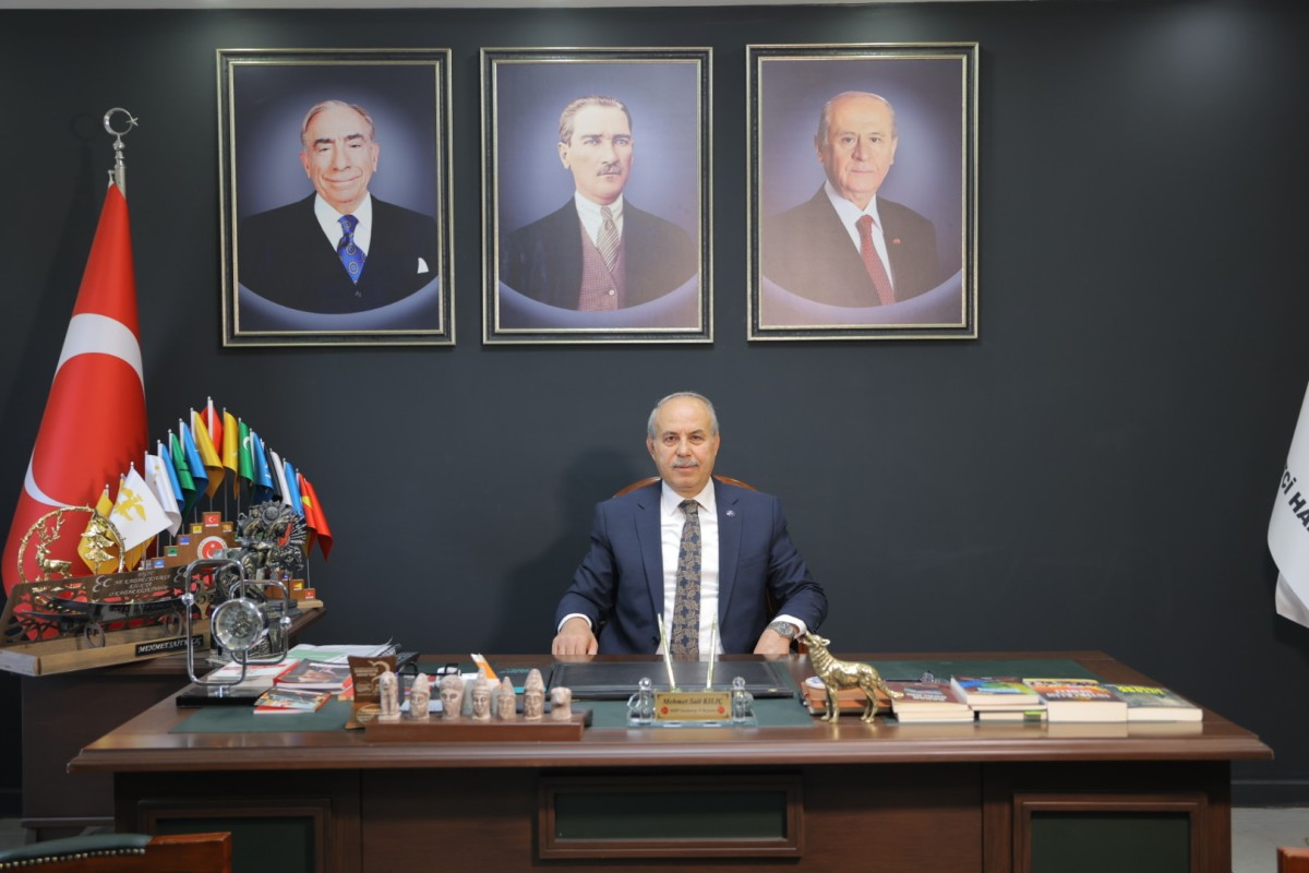 MHP GAZİANTEP İL BAŞKANI KILIÇ’TAN MEVLİD KANDİLİ MESAJI