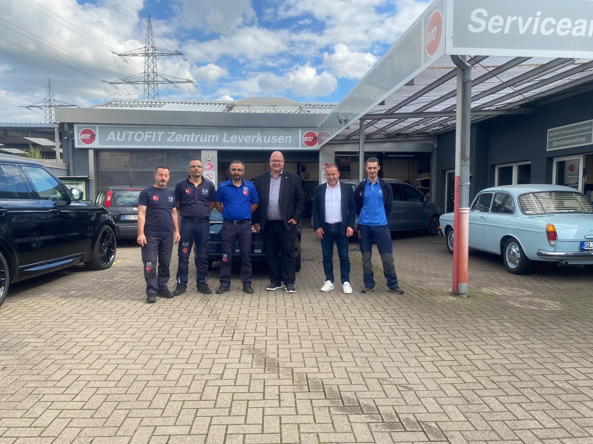 Leverkusen Belediye Başkanı Hebbel’den ASA Service GmbH’ye ziyaret
